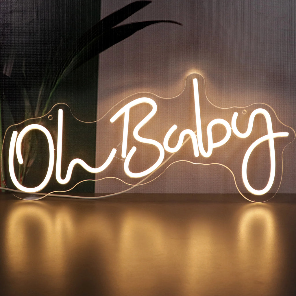 U.S. Warehouse Drop Shipping Neon Sign Making Machine Led Neon Light Acrylic Holiday Lighting on Baby Neon Sign