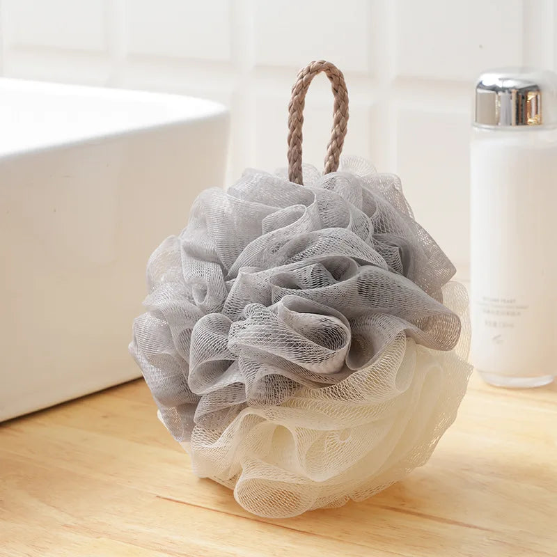 Promotion Soft Bath Bubble Bath Flower Design Exfoliating Body Shower Ball Sponge Loofah Shower Bouquet