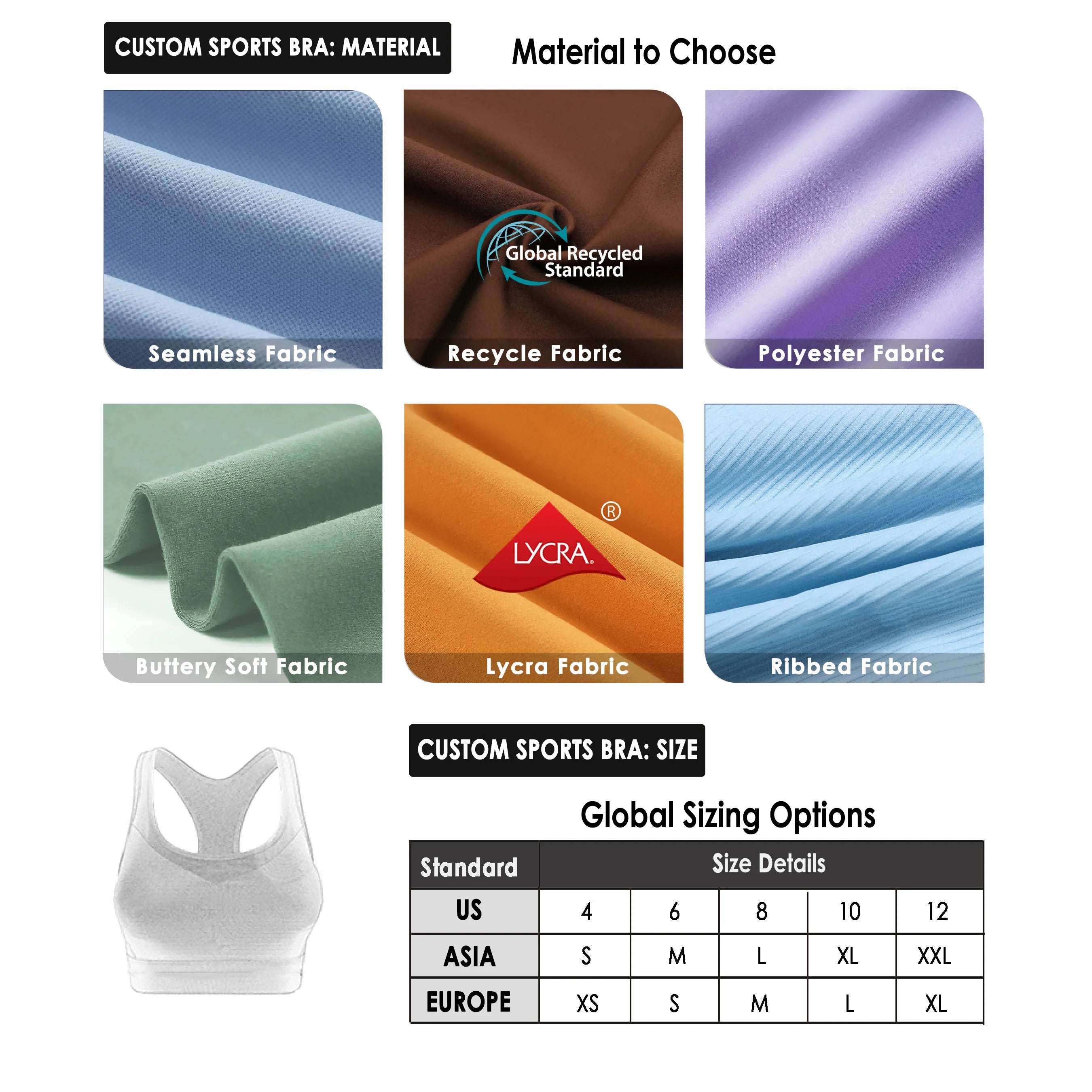 Women's Sustainable Reversible Open-Back Running Outfit XL Sports Wear Recycled Fabric Yoga Set 3-Piece MOQ for Exercise