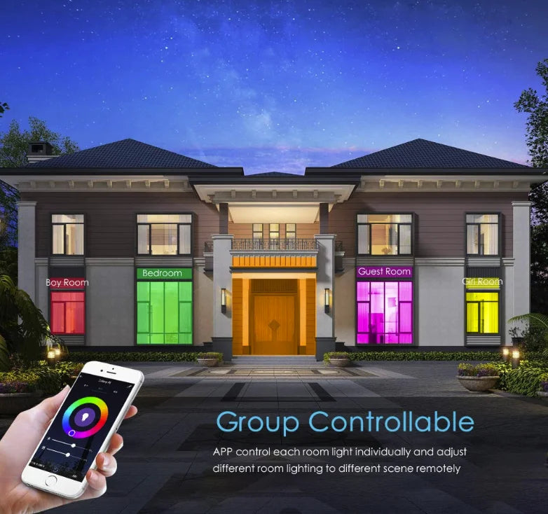 Best Sales 3year Warranty Indoor Round Wifi Tuya Remote Control Led Smart Ceiling Light for Home
