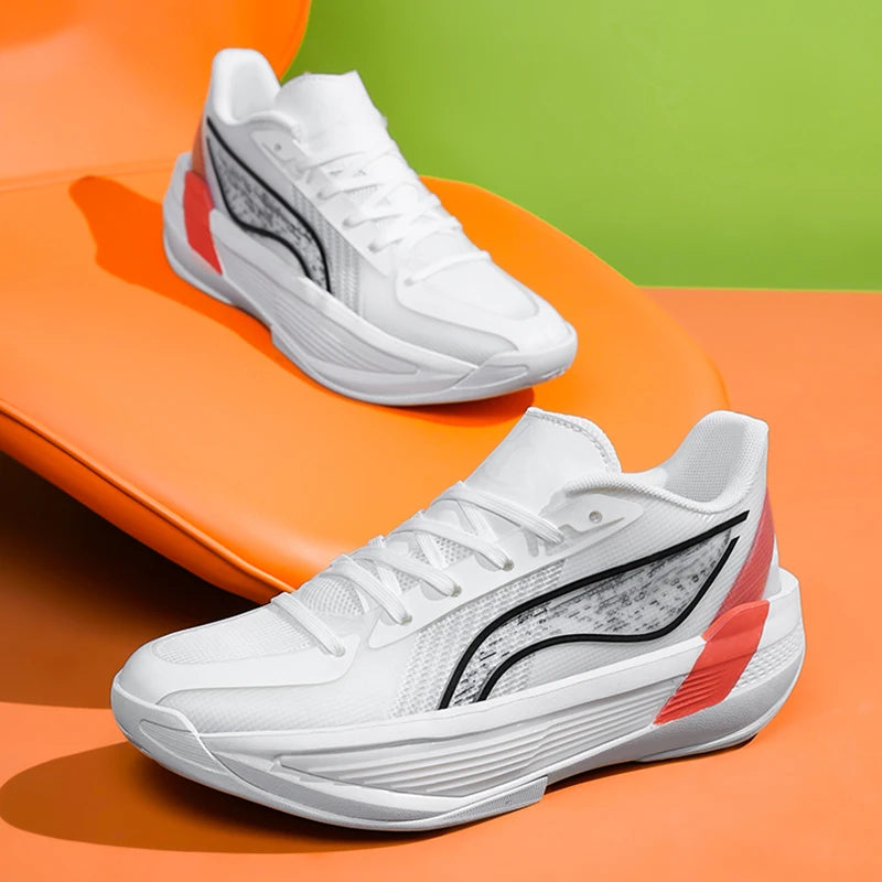 Lightweight High-Performance Basketball Shoes Summer Autumn Indoor Outdoor Soft Comfort Breathable Mesh Cushioning Arch Support