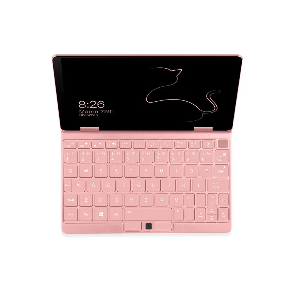 Wholesale 8.4 Inch Laptop Fingerprint Win 10 Economical Female Laptop Portable Cheap Laptop Wifi BT4.0 Computer for Business