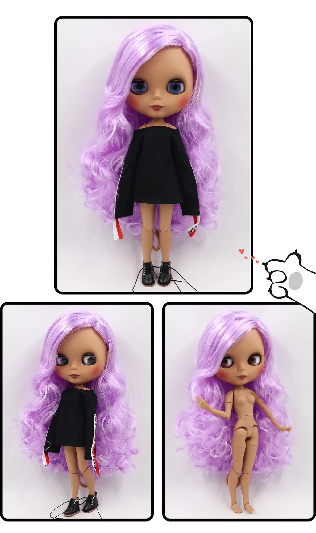 ICY DBS Blyth Doll 1/6 BJD Toy Joint Body Special Offer Lower Price DIY Girls Gift 30cm Anime Doll Random Eyes Colors