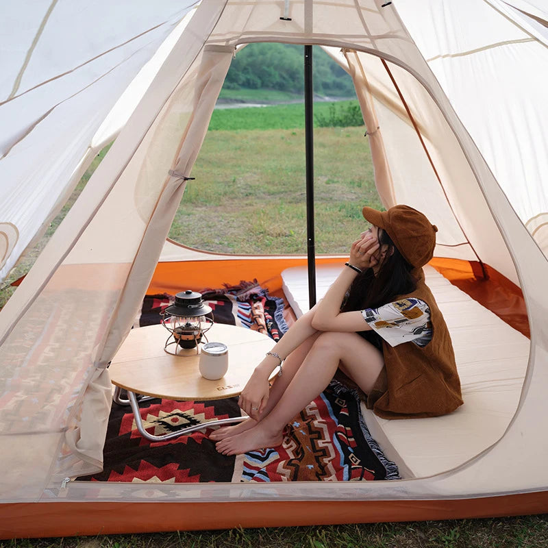 Teepee Tent Automatic Teepee Changing Shower Bath Party Big Family Waterproof Canopy Camping Outdoor Tipi Tents