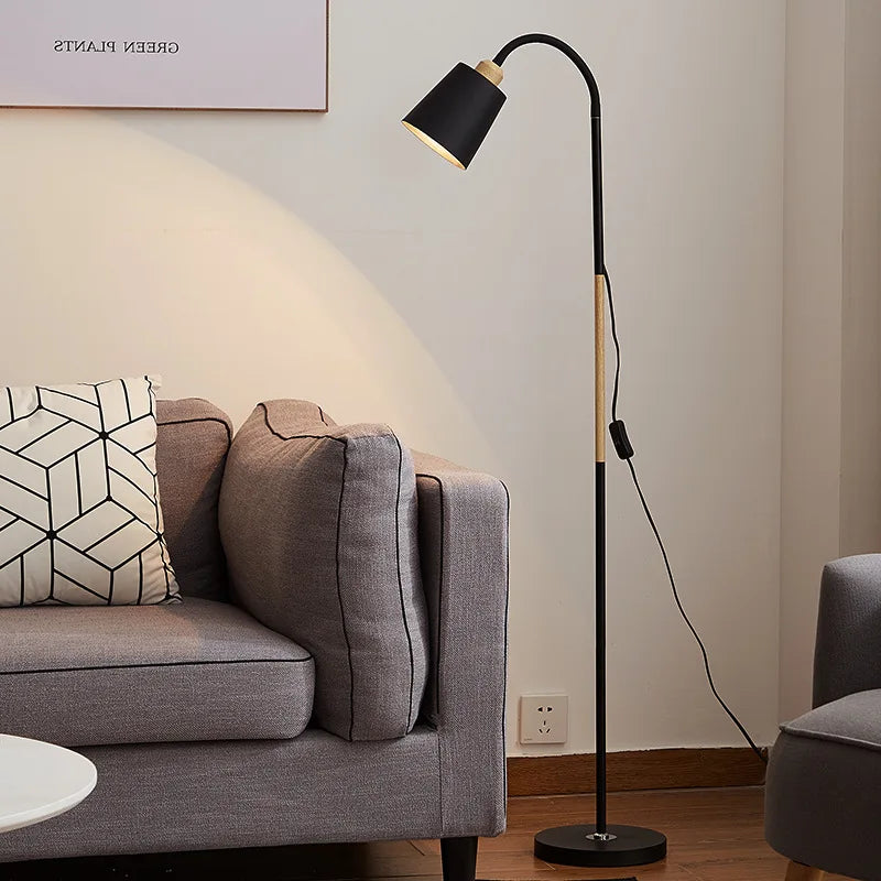 Postmodernism Simple floor lamp E27110V 220V Floor light Creative design decorative for living room hotel bedroom floor lamps