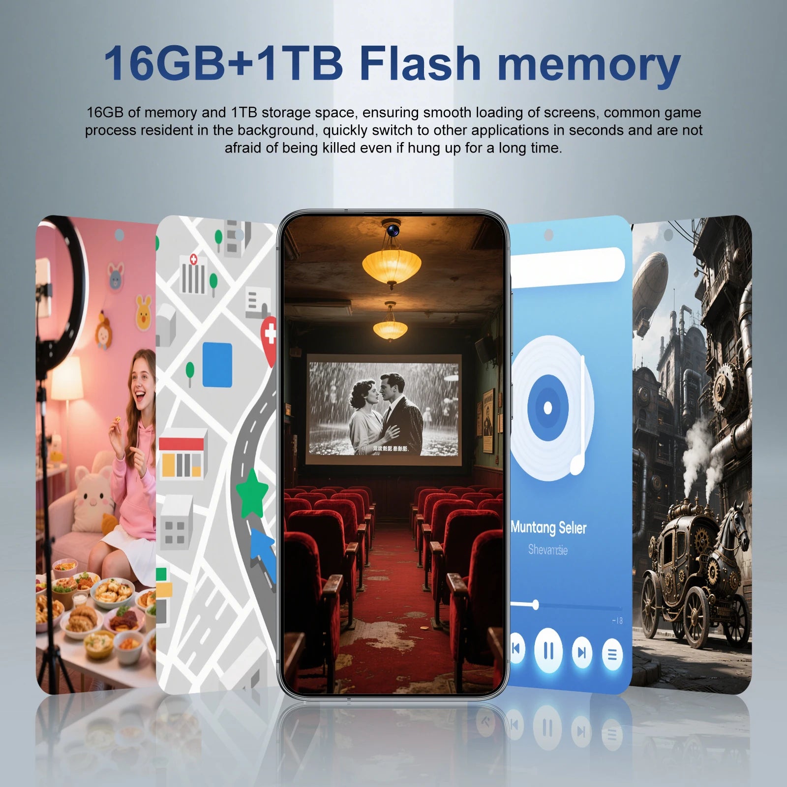 Original Phones A56 Smartphones for A56 8+256GB 5G Dual SIM Cellphone Mobile Phone
