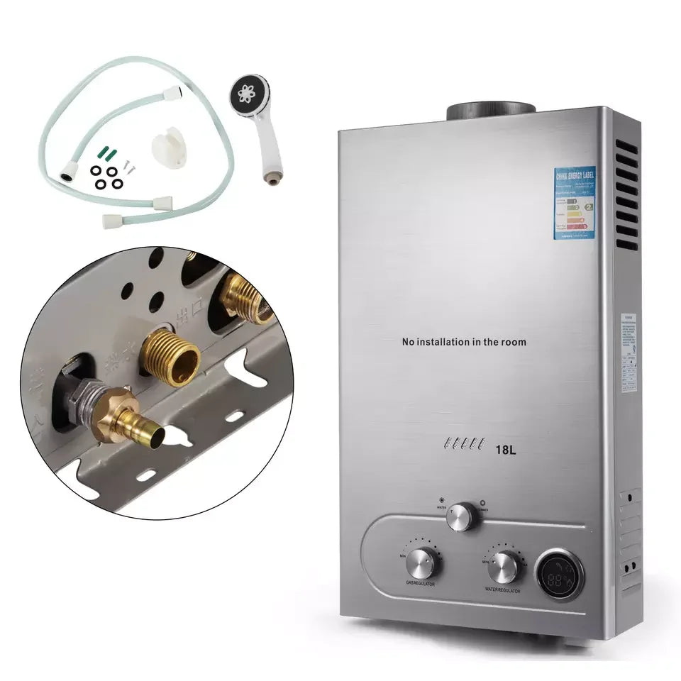 VEVOR 2021 on Sale 18L 36KW Gas Water Heater  Instant Water Heater Shower