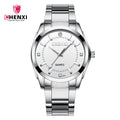 CHENXI Brand Couple Watch Luxury Women's Casual Watches Waterproof Watch Women Fashion Dress Rhinestone WristWatch CX021B