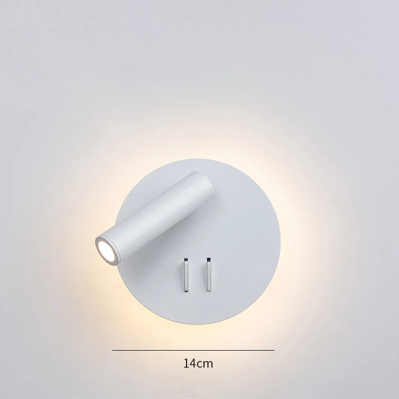 Turnable Wall Lamp With Switch Reading Lamp Bedroom Living Room Wall Lamp Desk Lamp Lighting Fixture