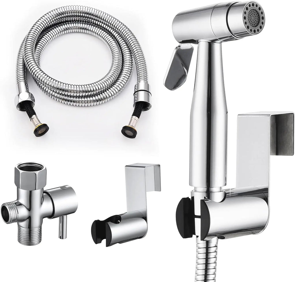 Wall-Mounted Stainless Steel Horizontal Jet Cleaner Spray Gun