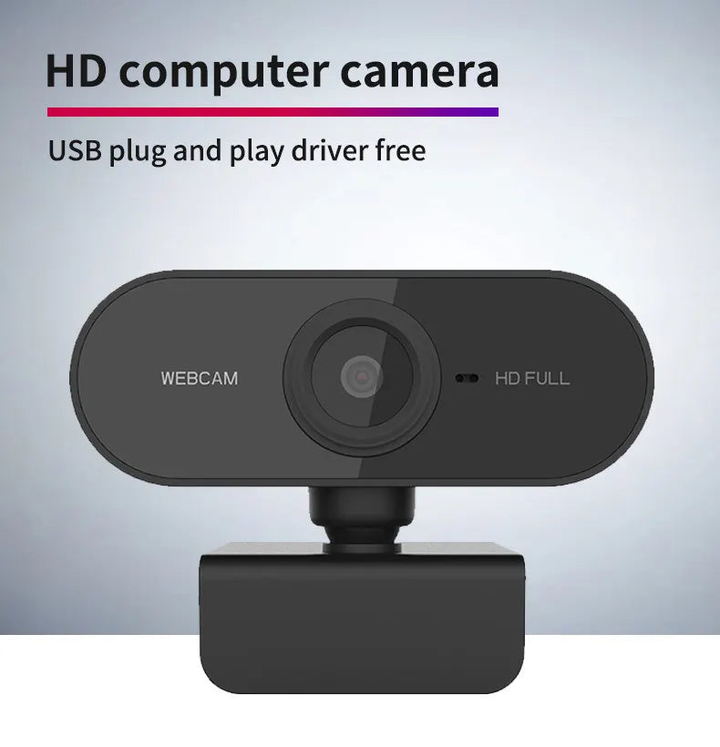 1080P  High Quality Webcams Hd Resolutions Security Cameras Built in Microphone