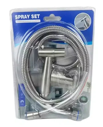 Wall-Mounted Stainless Steel Horizontal Jet Cleaner Spray Gun