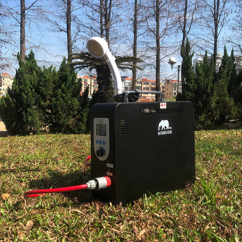 Outdoor Camping Heating Portable Shower Wholesale Portable Shower with Heating Function Tankless Heat Pump Gas Water Heater