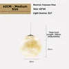 Nordic Internet-famous Chandelier Bar Atmosphere Light for Living Room Planet Moon Hanging Chandelier Middle LED Iron 2-Year