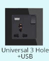 Coswall Luxury Crystal Tempered Glass Panel 1 Gang 1 Way Light Switch On / Off Wall Switch With LED Indicator 16A AC 250V