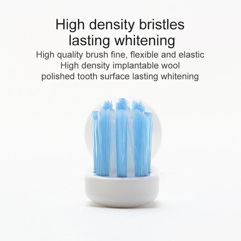 Whitening USB Rechargeable IPX7 Waterproof Sonic Toothbrush with LED Display and Replacement Heads for Travel & Hotel Use