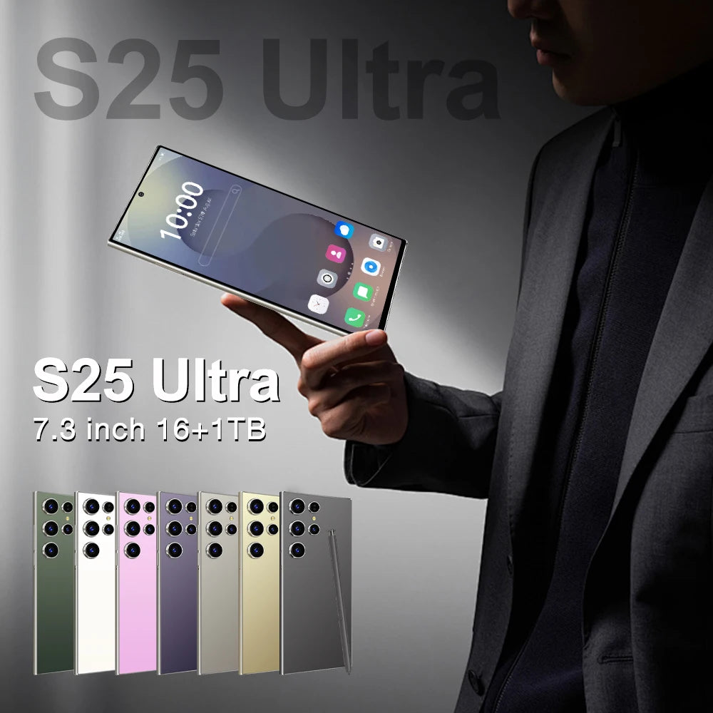 Galaxies S25ultra Original Phones S25 ultra Smartphones 256GB 4G Dual SIM Cellphone Mobile Phone S25 ultra Android 14 3g4g5g