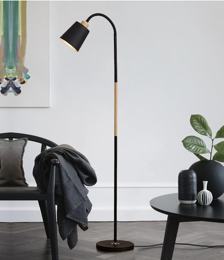 Postmodernism Simple floor lamp E27110V 220V Floor light Creative design decorative for living room hotel bedroom floor lamps
