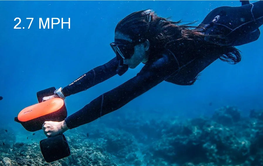 Swimming Underwater Scooter Propeller Electric Diving Motor Fins Jet Ski Underwater Drone Scuba Gear for Fishing Snorkeling