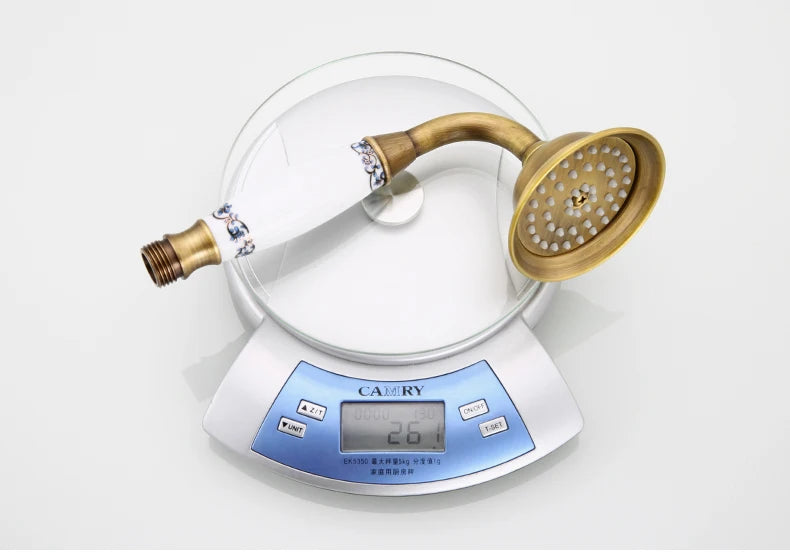 MOLI Wall mounted antique brass bronze brushed bathtub faucet with hand shower bathroom shower faucets torneiras 8306