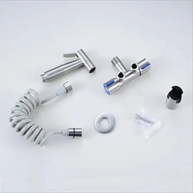 Deao Hot Selling Wholesale Low Price High Pressure Shattaf Bracket Bathroom Shower Shattaf Toilet Sprayer Set