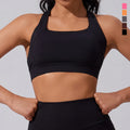 Custom Plus Size Women's Sets High Waist 2-Piece Sports Bra Leggings Yoga Set Breathable Four-Way Stretch Athletic Gym Sets
