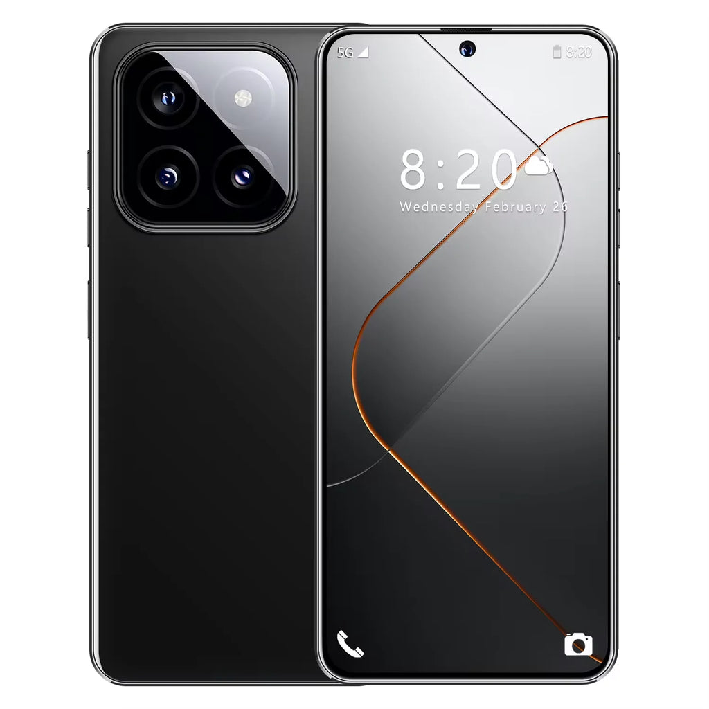 Newest Design M14 Pro Cheap Cell Phones 7.3inch 16GB+1TB 8000mAh 72+108MP WCDMA LTE 5g Smartphone Support Multi Language