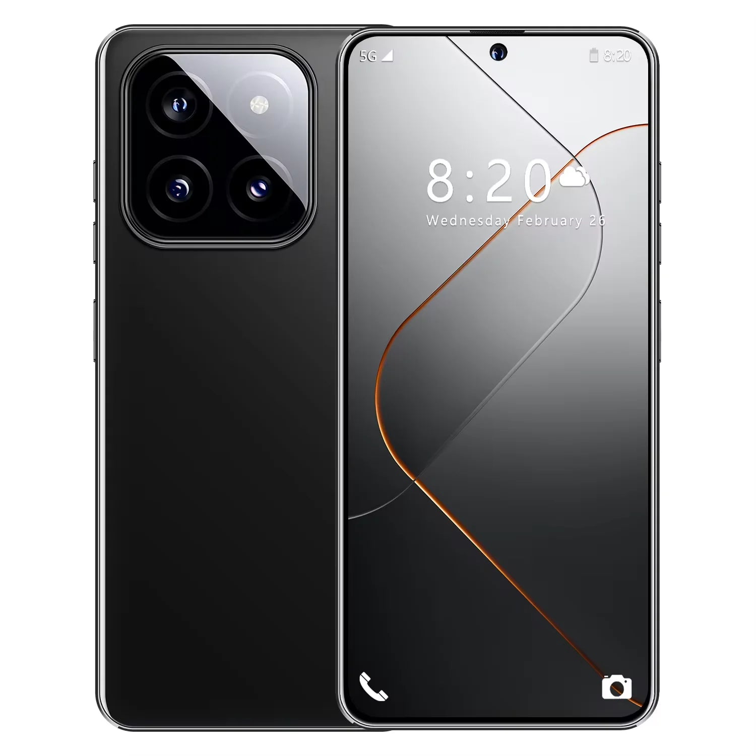 Newest Design M14 Pro Cheap Cell Phones 7.3inch 16GB+1TB 8000mAh 72+108MP WCDMA LTE 5g Smartphone Support Multi Language