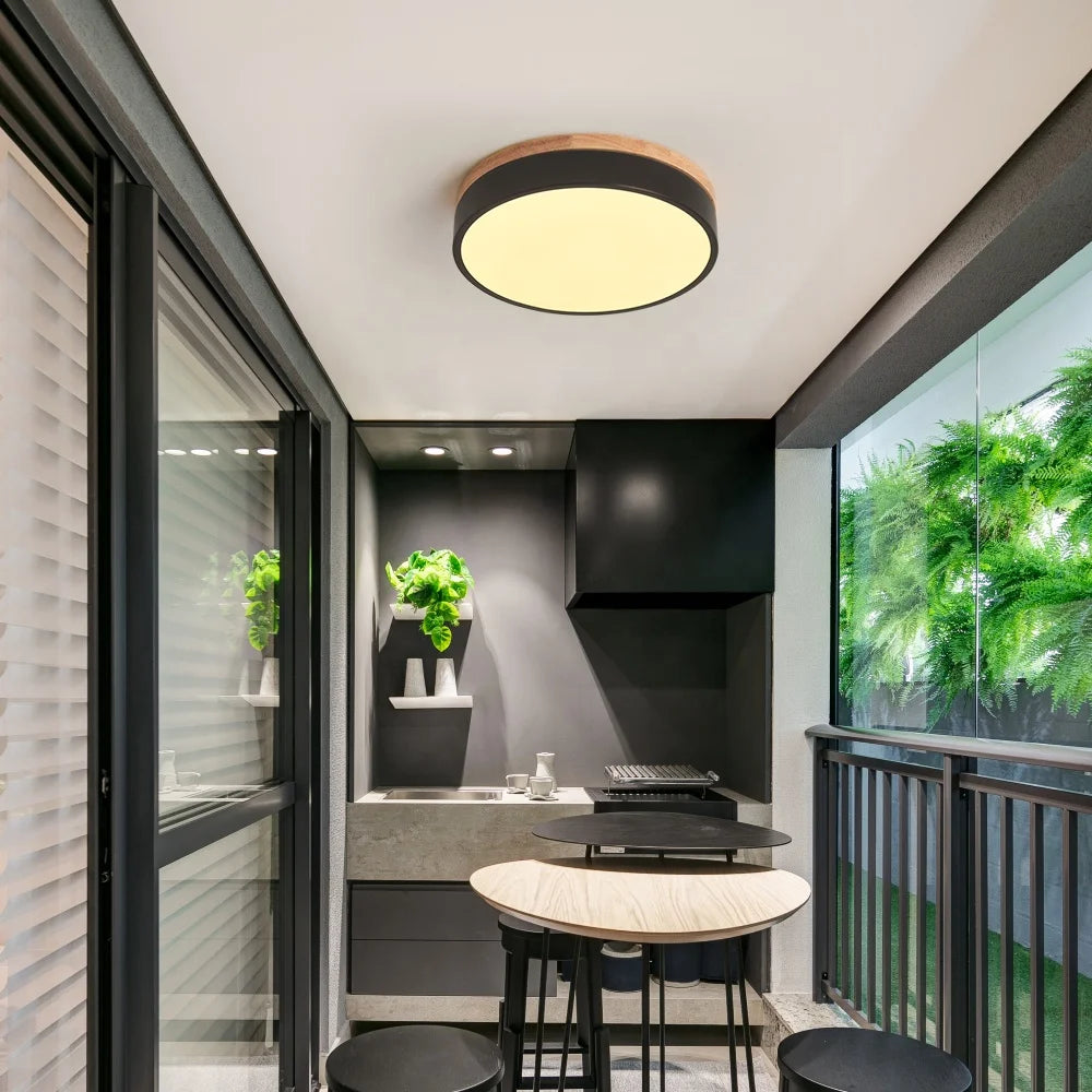 30cm Circle 30W Surface Mounted Lamparas Ceiling Led Light Lamp for Dining Room