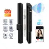 Tuya Face Recognition Door Lock Smart Fingerprint Password Key Wifi Door Lock Intelligent Fingerprint Lock Security Door
