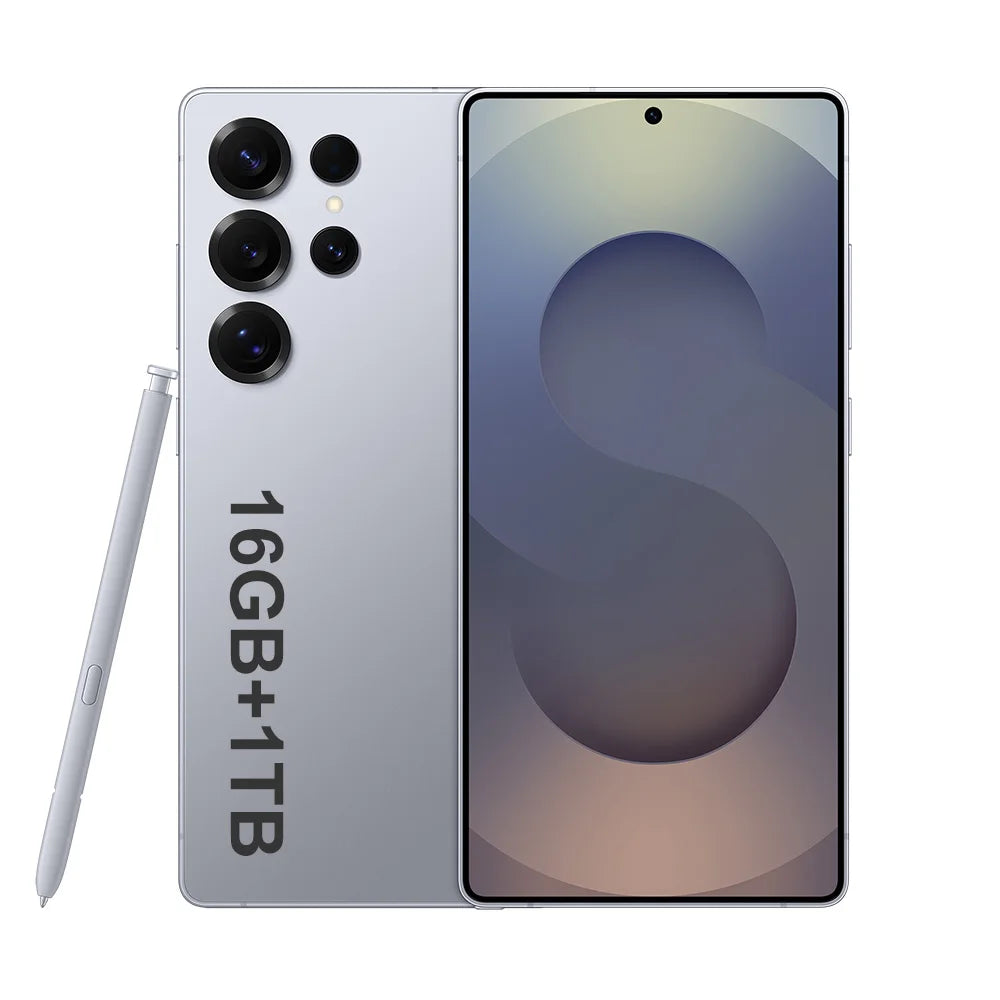 Wholesale S25 Ultra 16gb+1tb Android Smartphone 5g Dual Sim Dual Standby Unlocked Mobile Phone S25 Ultra Smart Phone