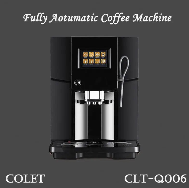 New Model 4 Languages Fully Automatic Cappuccino Coffee Machine