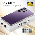 Hot Selling S25 Ultra Unlocked Cell Phone with Stylus Type-C 6.9 Inch 16GB+1TB Android Gaming 5G Mobile Phones Local US Stock