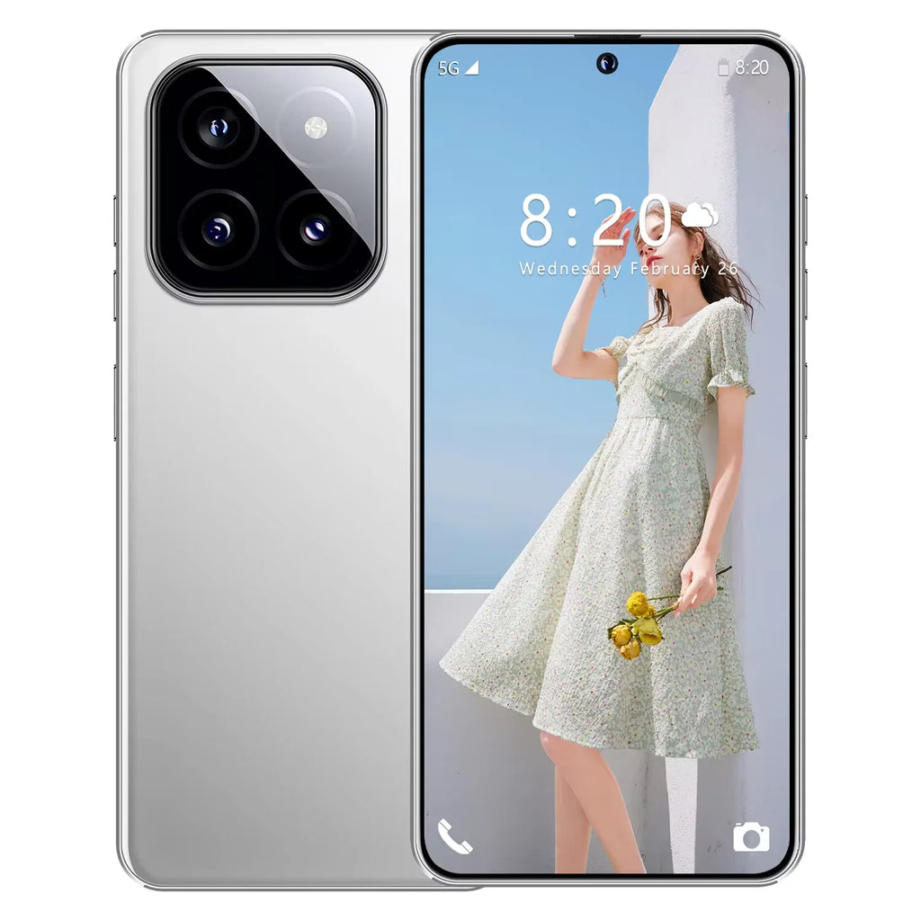 Newest Design M14 Pro Cheap Cell Phones 7.3inch 16GB+1TB 8000mAh 72+108MP WCDMA LTE 5g Smartphone Support Multi Language