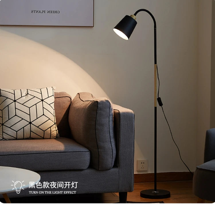 Postmodernism Simple floor lamp E27110V 220V Floor light Creative design decorative for living room hotel bedroom floor lamps