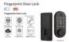 RSH Factory Direct Keyless Digital Deadbolt Door Lock with Ble Ttlock App & Tuya App for Smart Home for Glass & Wood Door