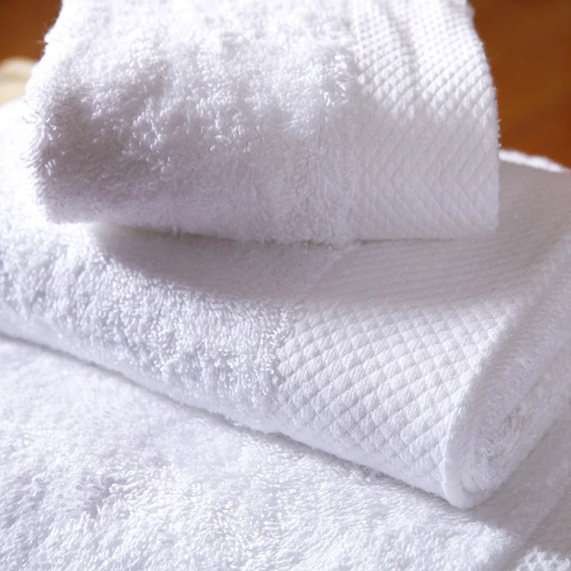 Toalla De Bano Asciugamano Da Bagno Viso in Cotone Machine Washable Embroidery logo Welcome Cotton Facial Bath Shower Towel