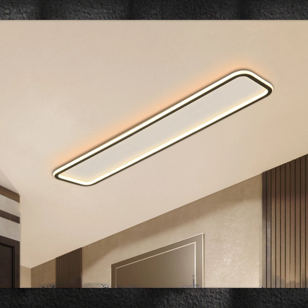 50W 120CM Warm White Long Modern Rectangular Aisle Ceiling Light Living Room Corridor LED Ceiling Lamp