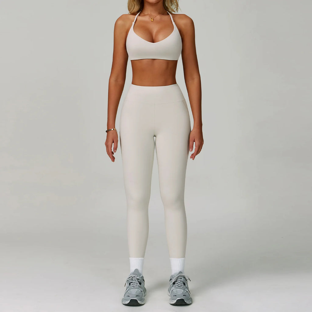 2025 New Butt Lift Sportswear Gym Athletic Yoga Sexy Plus Size Running Training Women's Workout Set