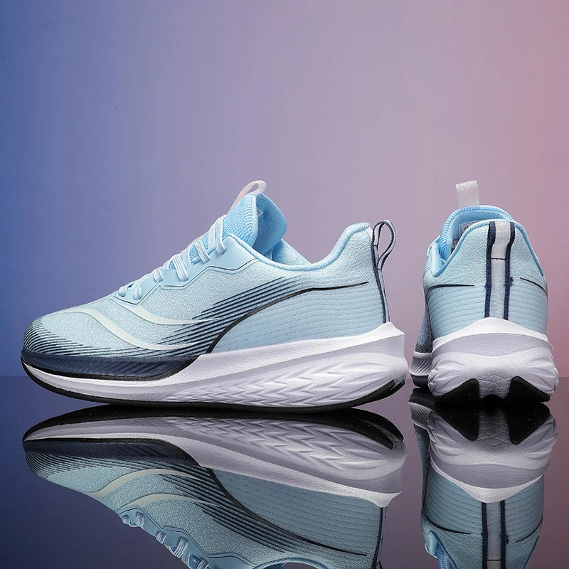 Lightweight running shoes high-quality marathon men's sports shoes mesh breathable fashionable low cut breathable running shoes