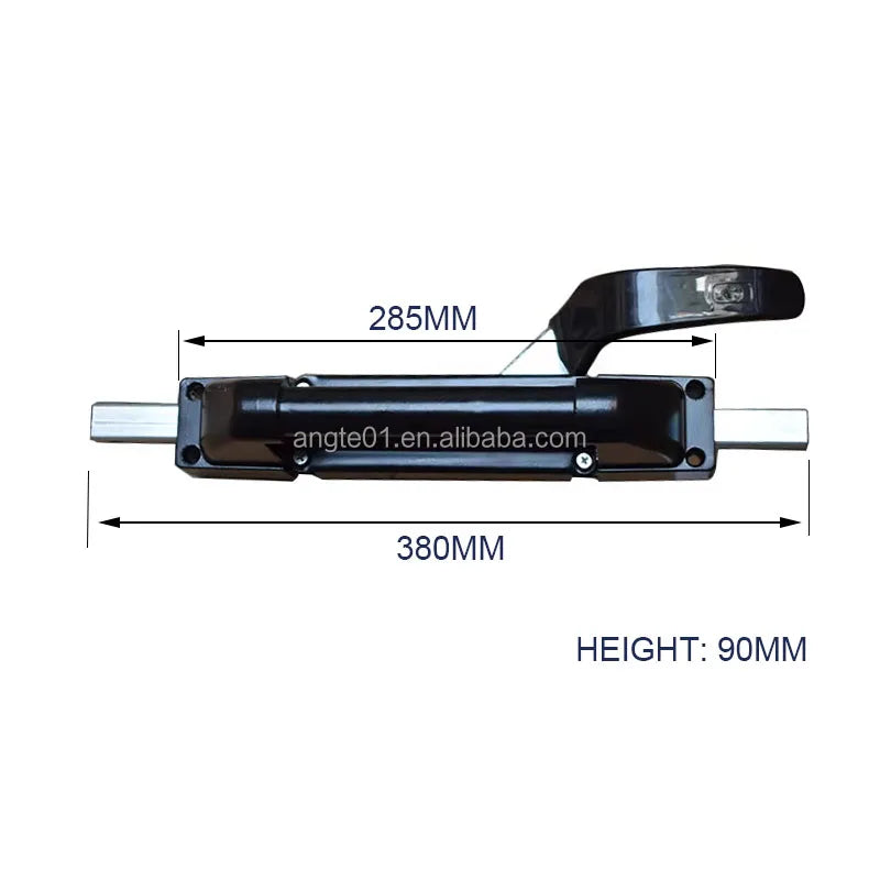 Hot Sale Paint Room Door Bolt Powder Coating Process Manual Handle Painting Booth Accessories Spray Booth Main Door Lock