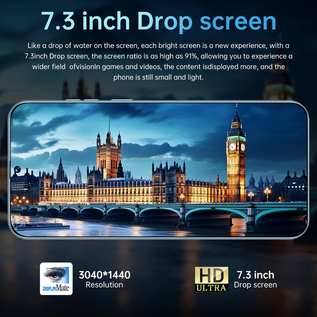 Brand New C30 Pro Original 7.3Inch Android 13 Phone 16GB + 1TB 72MP + 108MP Camon 30 Pro Mobile Phones