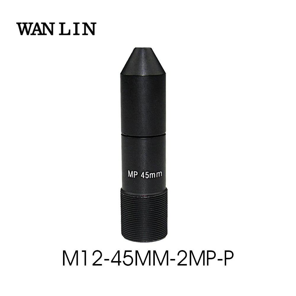 HD 2.0Megapixel 45mm pinhole Lens, CCTV Security Camera Lens,M12 mount,Image Format 1", F1.6, Fixed Iris,long viewing distance