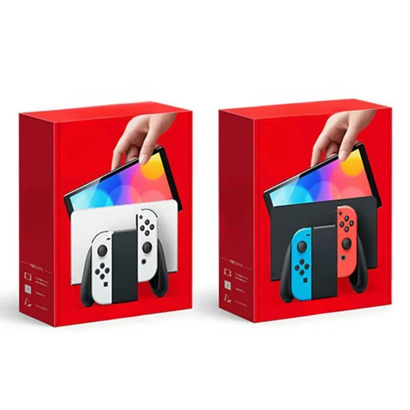 7 Inch OLED Handheld Game Console with Multi-Language Support Japan Plug Private Mold Design