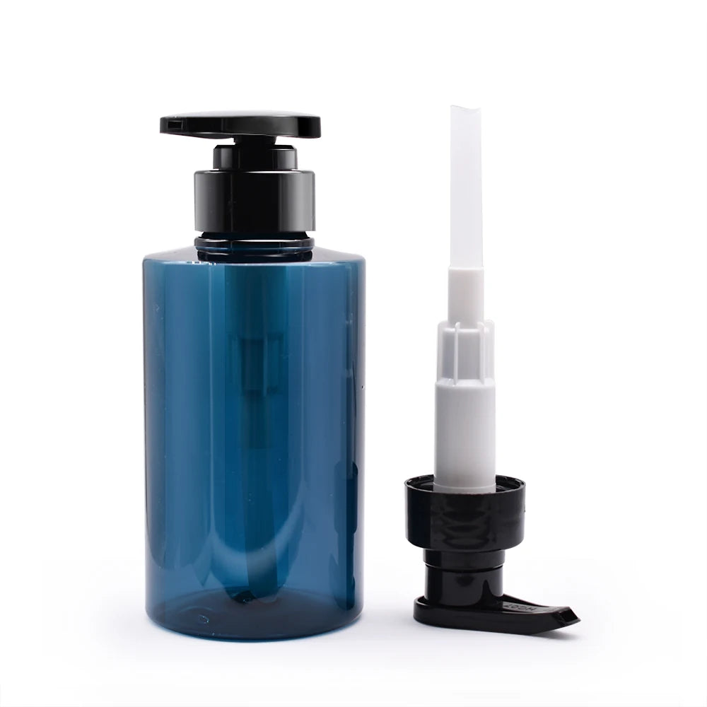 300ml 500ml Empty Body Wash Lotion Shower Gel Press Bottle with Pump Shampoo Plastic Bottle
