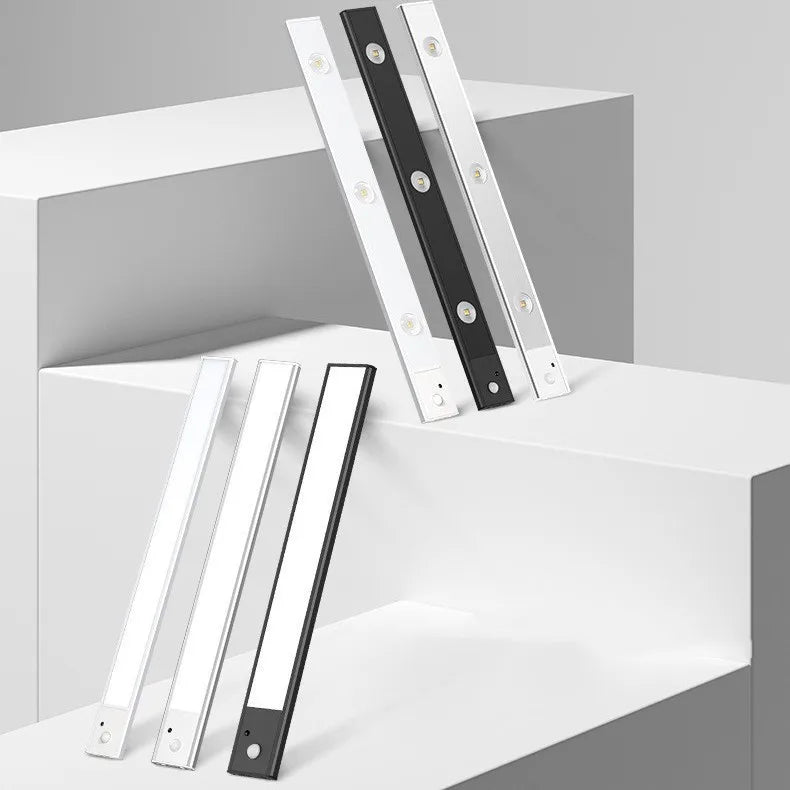 Hot Selling Rechargeable Wireless PIR Motion Sensor Cabinet Lights for Hotel for Bedroom Wall Stair Case Decor