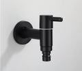 Washing machine faucet Bidet Faucet Stainless Steel Bathroom faucet tap Single Cold garden Faucet Black outdoor mixer Small Tap
