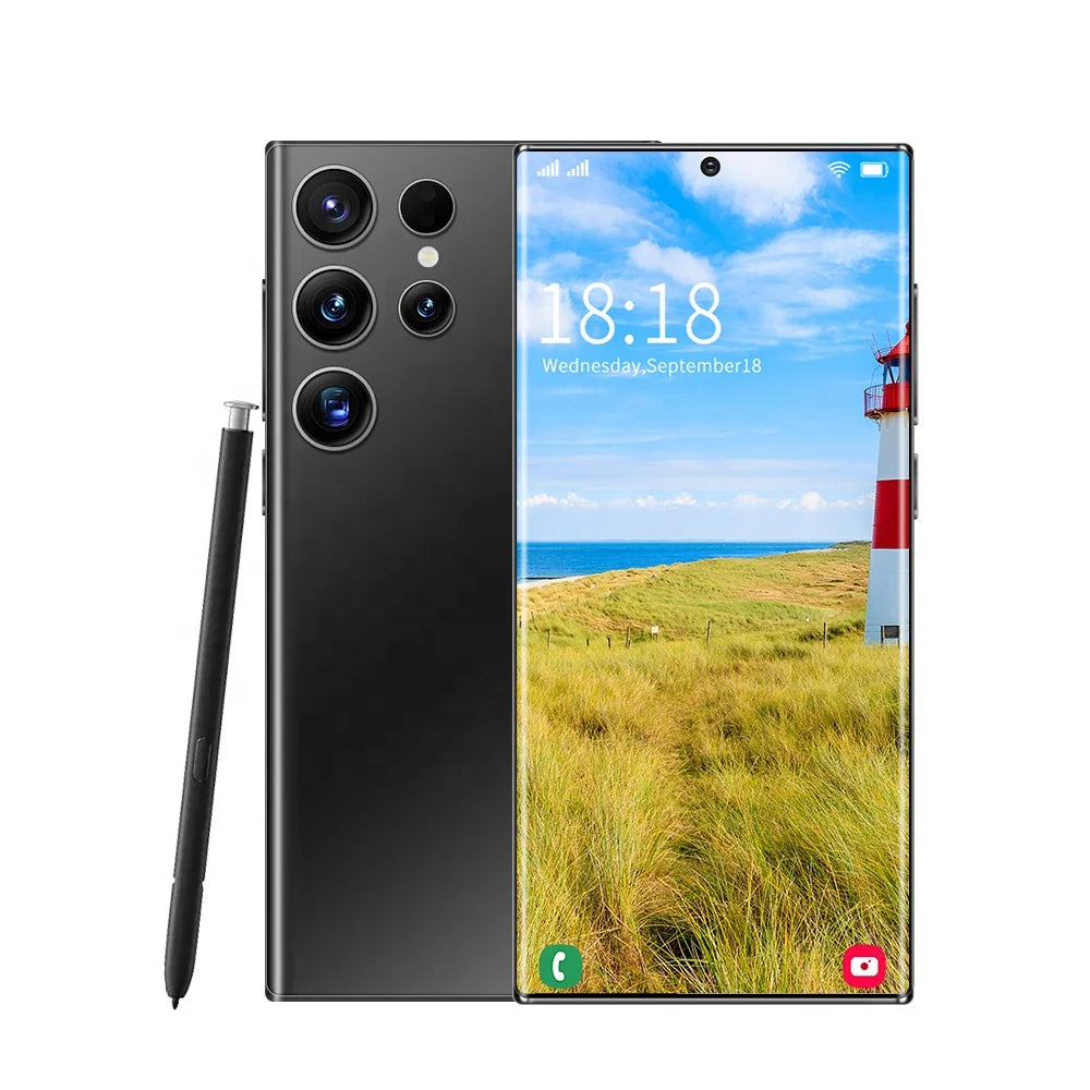 Original Mobile Phone S23 Ultra 6.8 Inch 16GB+1TB Face ID Unlocked Cellphones Mobile Phone Smart Phones 5G Smartphone