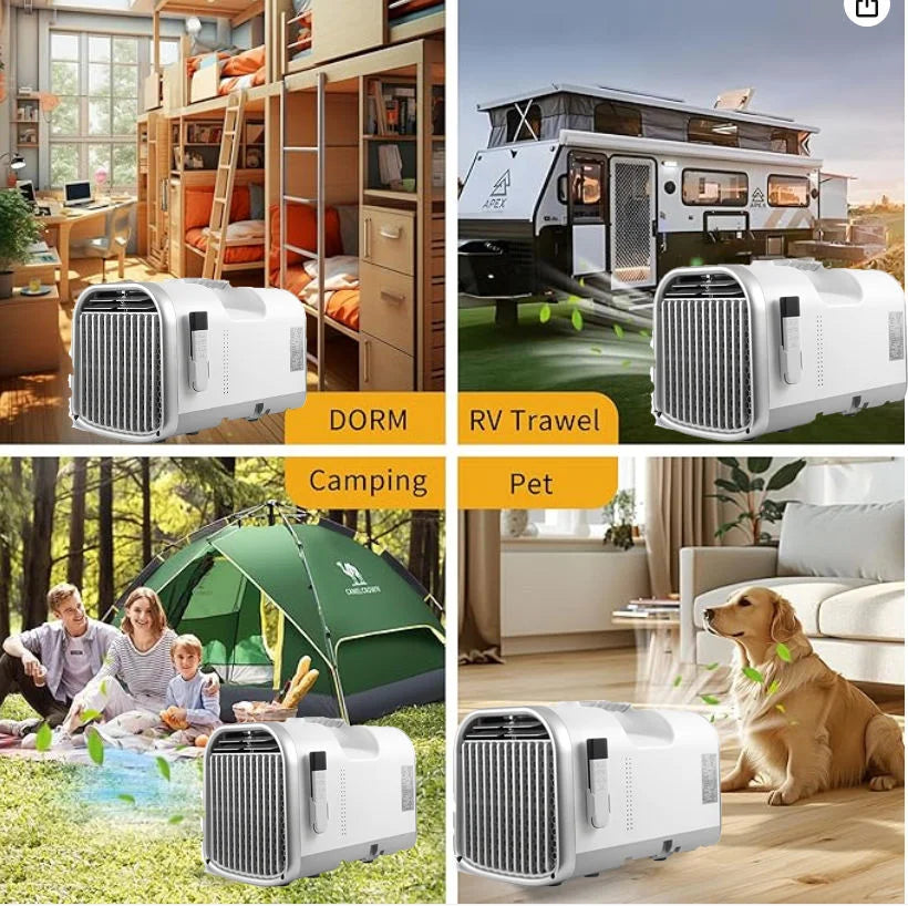 Portable Lightweight Tent air Conditioner Quick Cooling Energy-Saving Model for Outdoor Tent Use 220-240V