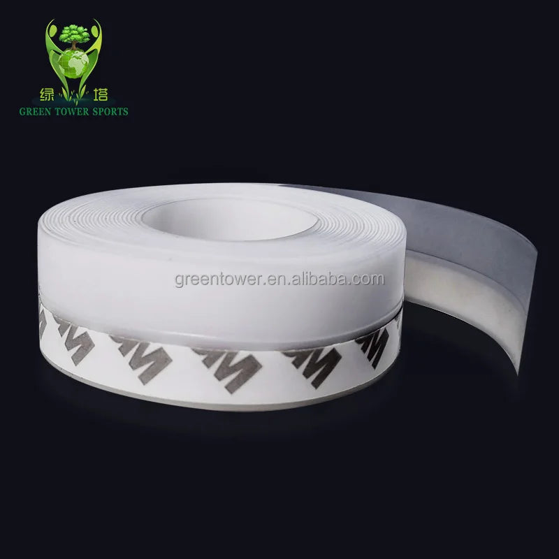 25 mm Width Transparent Adhesive Tape Silicone Sealing Strip for Doors Windows and Shower Glass Gaps